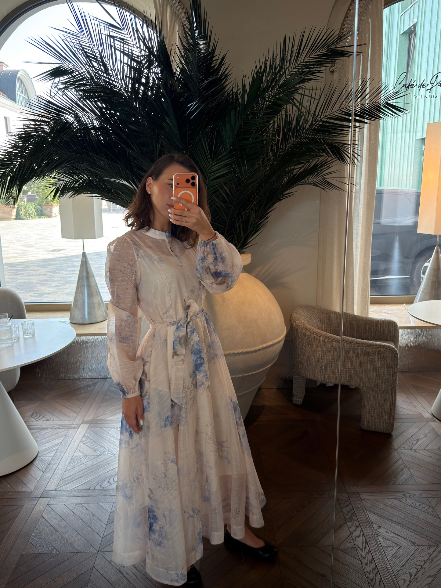 Rosalie Watercolour Maxi Dress