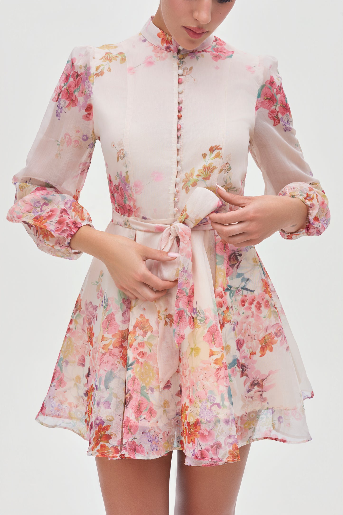 Aurélie Floral Mini Dress