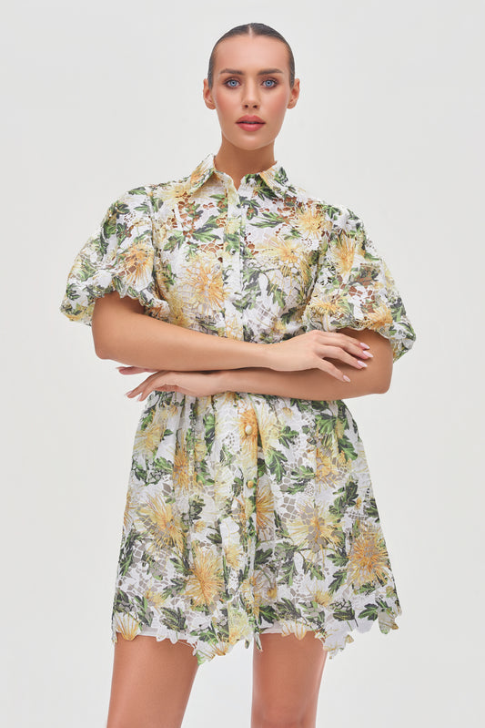 Camille Floral Mini Dress